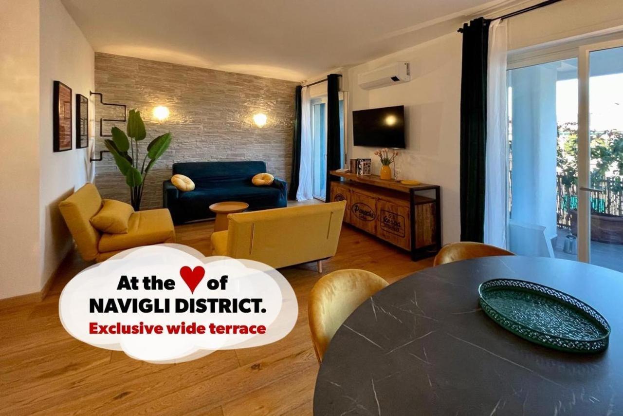 Appartamento Navigli-darsena Terrazza Esclusiva Sulla Citta *